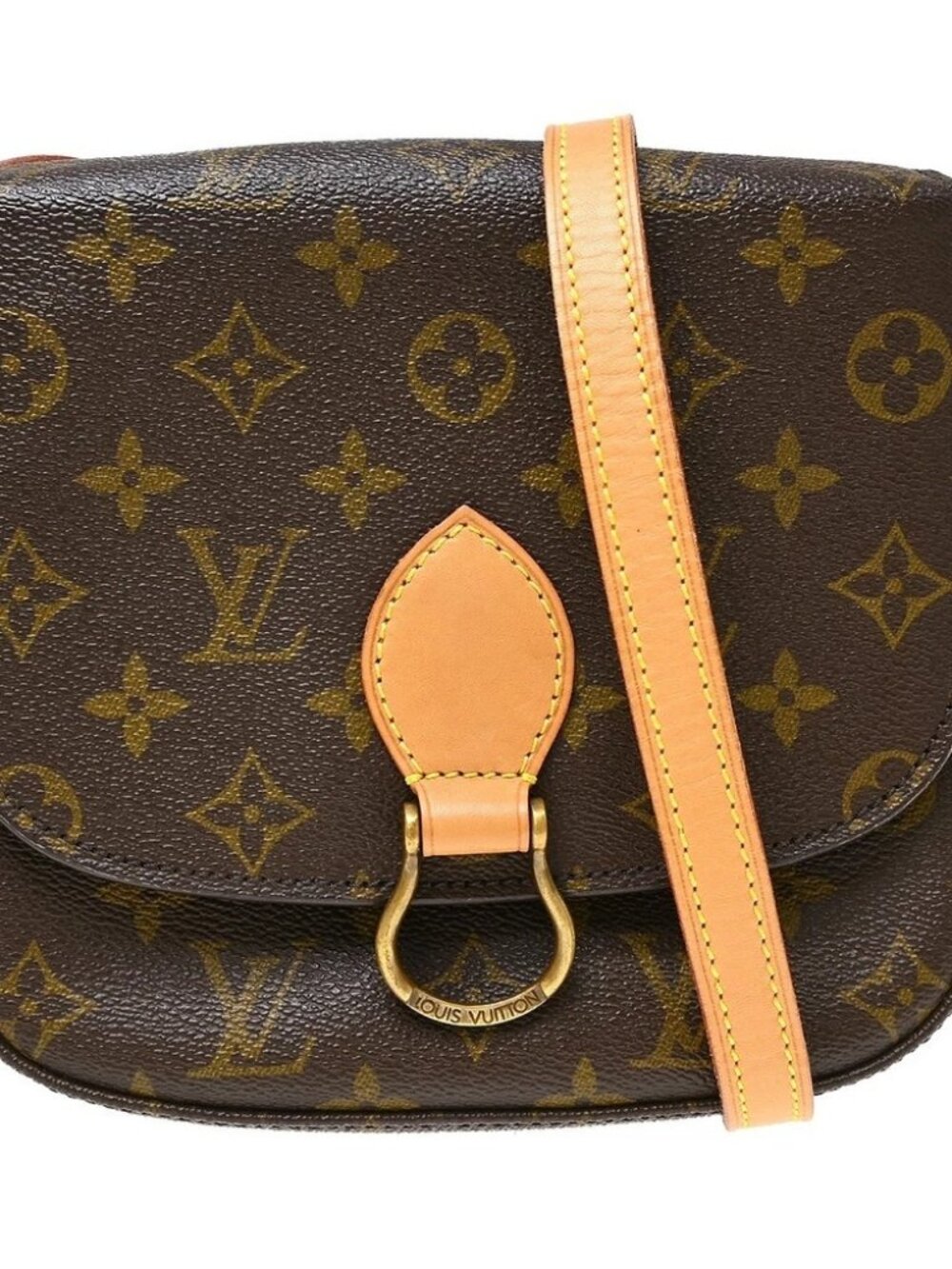 LOUIS VUITTON SAINT CLOUD MM SHOULDER BAG MONOGRAM